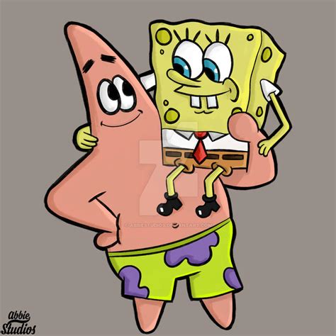 Spongebob and Patrick! Best Friends Forever! by AbbieStudios on DeviantArt