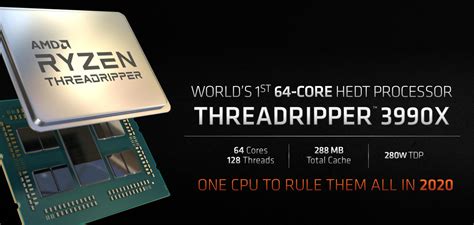 AMD announces 64-core, 128-thread Ryzen Threadripper 3990X - CPU - News - HEXUS.net