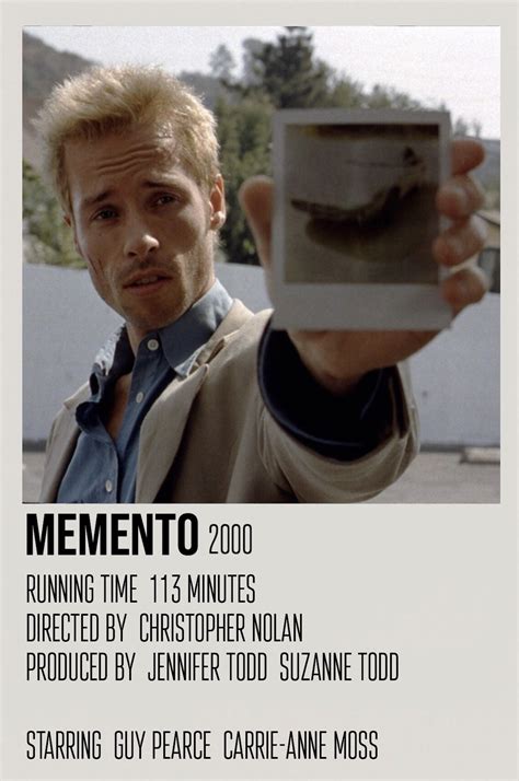 memento polaroid movie poster | Movie posters minimalist, Movie prints ...