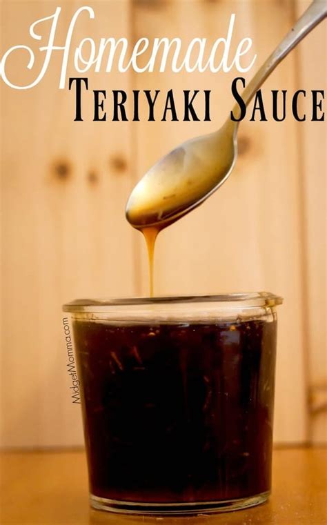 Homemade Teriyaki Sauce • MidgetMomma