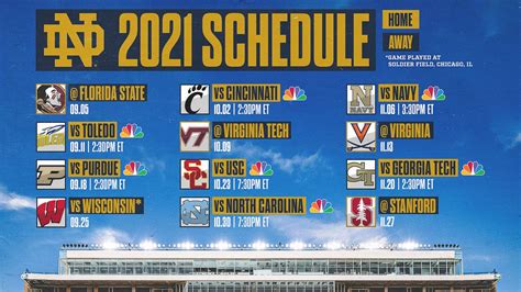 Notre Dame Football 2023 Schedule - 2023