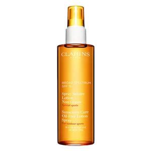 CLARINS Sunscreen Care Oil Free Lotion Spray SPF 15 - Reviews | MakeupAlley