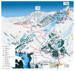 Shymbulak Ski Trail Map - M a r y O' C o n n o r