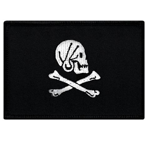 Henry Every Pirate Flag Embroidered Patch