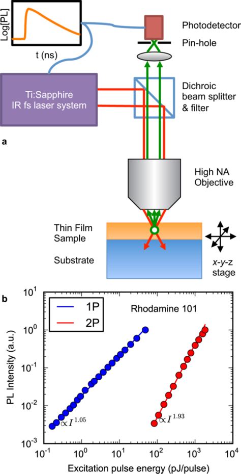 Two-photon excitation microscopy.(a) Schematic of the 2 | Open-i