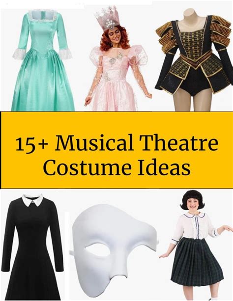 Musical Theater costumes for Halloween parties!