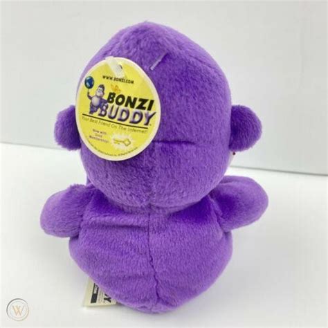 RARE Bonzi Buddy Plush 2001 Gold Membership Reward Purple Gorilla ...