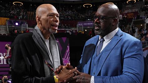 Lakers greats Shaquille O’Neal, Kareem Abdul-Jabbar end supposed beef ...