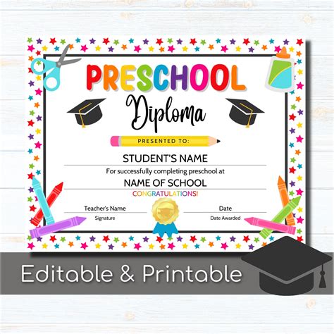 EDITABLE Pre-K Graduation Ceremony Program Template, For All Grades | lupon.gov.ph