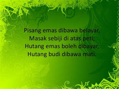 Pantun melayu – Pantun Jenaka