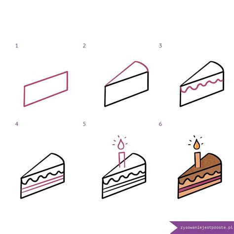 cake doodles | step by step doodles of cake | how to draw a cake | how to draw a cake | doodles ...