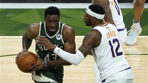 Thanasis Antetokounmpo out for Game 5 of NBA Finals