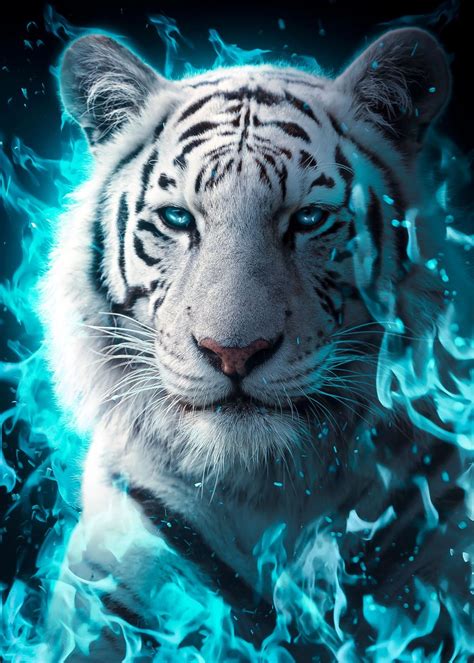 Fire Tiger Wallpapers - 4k, HD Fire Tiger Backgrounds on WallpaperBat