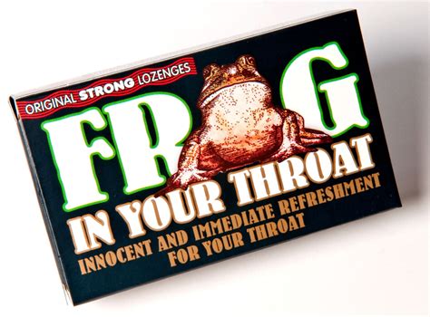 Frog in Your Throat’ Original Strong Lozenges – AL Simpkin Traditional ...