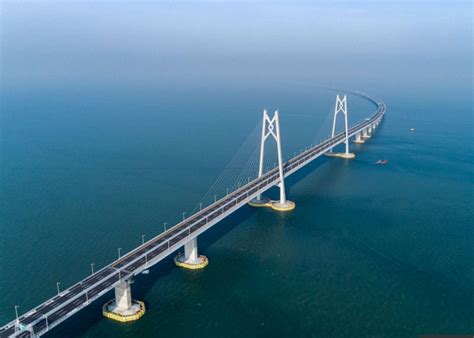 China opens the world's longest sea-crossing bridge