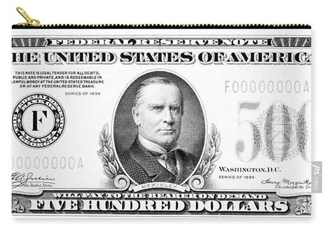 William Mckinley 500 Dollar Bill