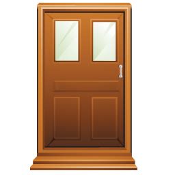 Door Icon, Transparent Door.PNG Images & Vector - FreeIconsPNG