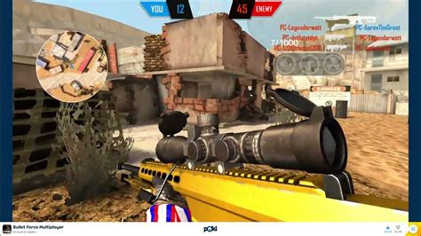 5 Game: Bullet Force Multiplayer game play on www.poki.com - YouTube