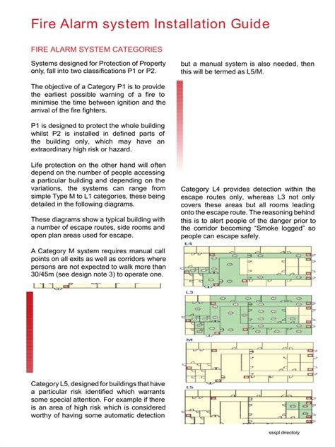 Fire Alarm System Installation Guide | PDF | Smoke | Sensor