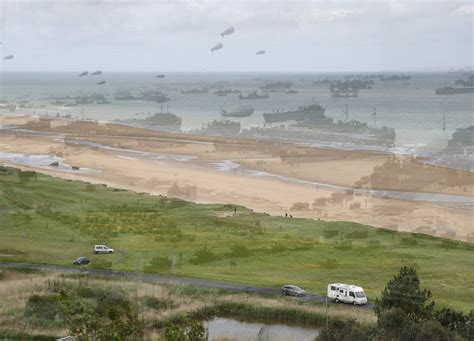 This Then and Now Photo of Omaha Beach, Normandy Gave Me Chills ...