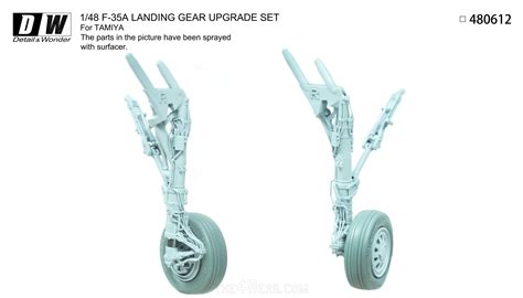 F-35A landing gear set Detail & Wonder 480612 1:48