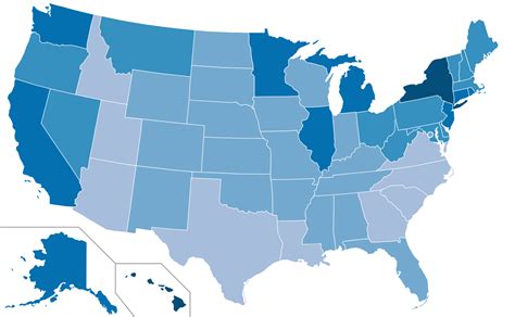 File:US states by percent union members (2017).svg - Wikimedia Commons
