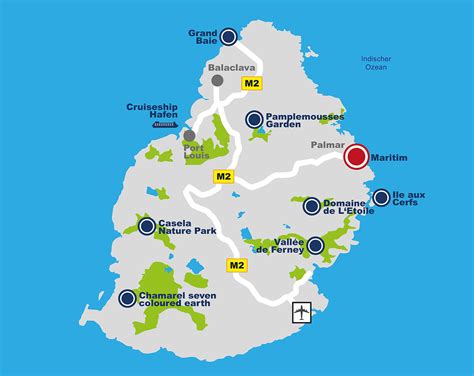 Directions | Maritim Crystals Beach Hotel Mauritius