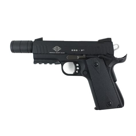 Arsenal Force. GSG .922 .22LR Pistol 5" Standard Black with Black Grips ...