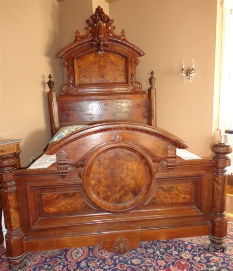 Antique Victorian Renaissance Revival 1850-1880 Bed and - Etsy | Bedroom decor cozy, Victorian ...