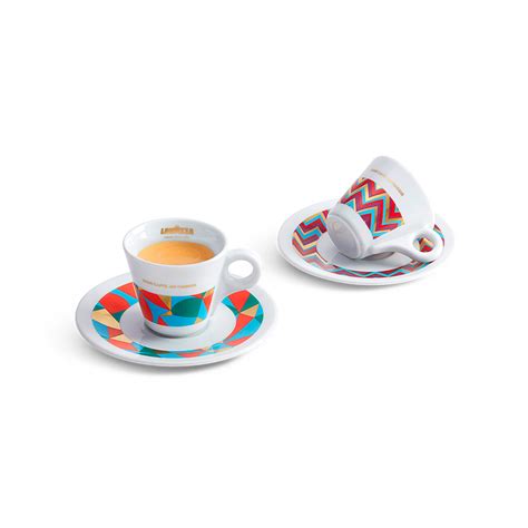 Lavazza Espresso cups and spoons – Coffee cup and spoons set | Lavazza