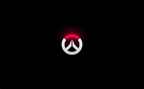 Overwatch 2 Wallpaper 4K, Overwatch logo, Dark background