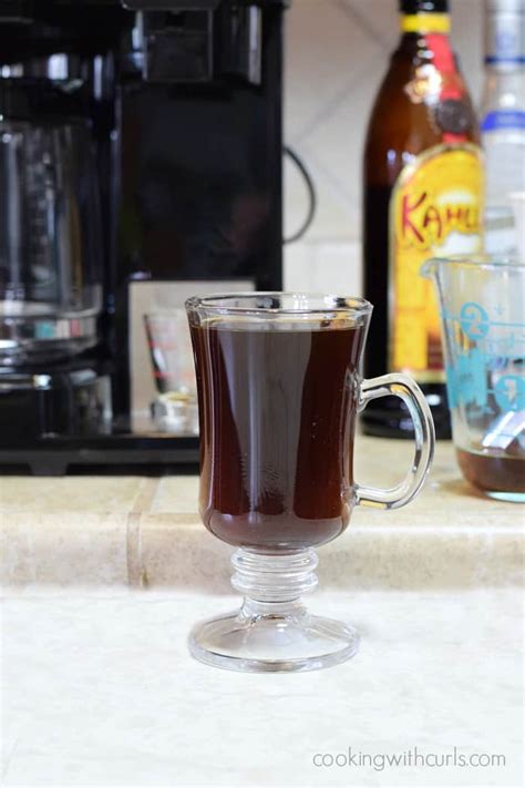 Mexican Coffee Cocktail - Cooking With Curls