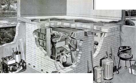 Basement Bomb Shelter, 1961 – Invisible Themepark