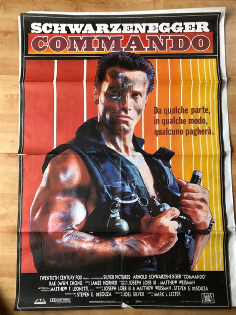 Commando Arnold Poster