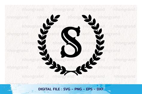 Monogram S Svg - 114+ File Include SVG PNG EPS DXF