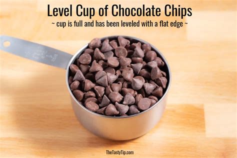 How to Measure Chocolate Chips Correctly (2023) - The Tasty Tip