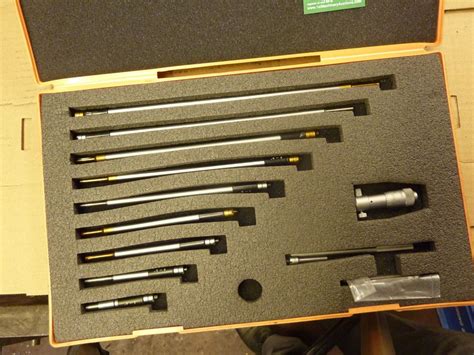 Mitutoyo 141-133 2-12" Internal Bore Micrometer Set - 1st Machinery