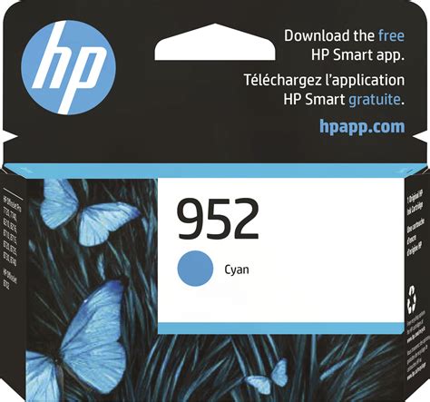 HP 952 Ink Cartridge Cyan L0S49AN#140 - Best Buy