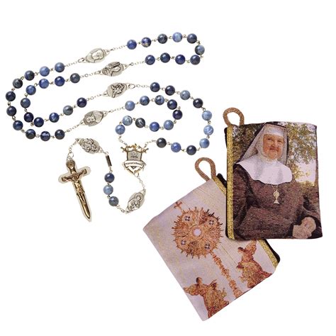 EWTN WARRIOR'S ROSARY & FREE MOTHER ANGELICA ROSARY POUCH | EWTN Religious Catalogue