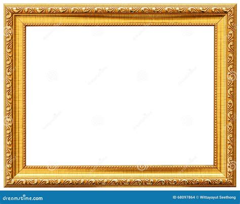 Wood Vintage Frame. Wood Frame Simple Design. Stock Photo - Image of ...