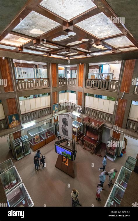 Artifacts on display within the National Museum of Ethiopia, Addis Ababa, Ethiopia Stock Photo ...