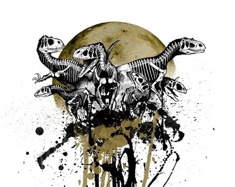 Dinosaur Skeleton Wallpaper