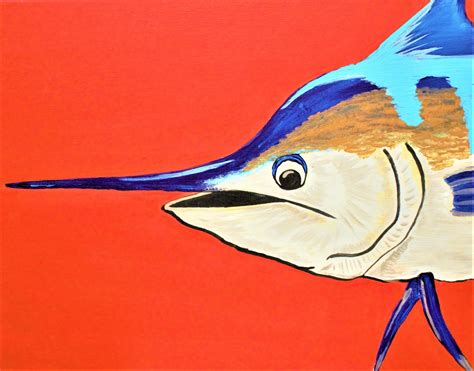 Blue Marlin Art Print Blue Marlin Artwork Billfish Artwork - Etsy