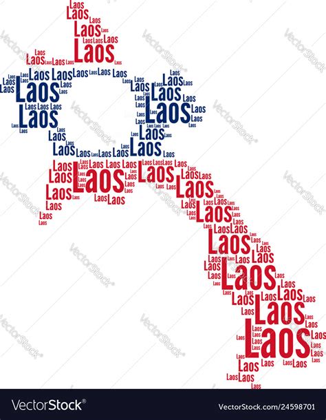 Laos Royalty Free Vector Image - VectorStock