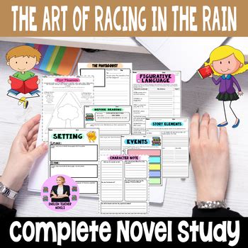 The Art of Racing in the Rain by Garth Stein Novel Study | TPT