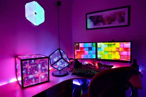 Gaming Desk With Led Lights - The Hyperspace Lighting Company