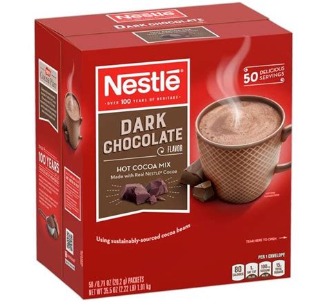 Nestle Dark Chocolate Hot Cocoa Mix - Hot Chocolate | DiscountCoffee.com