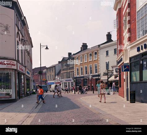 1994, Braintree High Street, Essex, South East England, UK Stock Photo ...