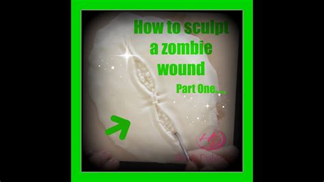 How to sculpt a zombie wound! - YouTube