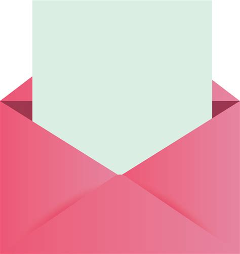 Pink Envelope Icon Png Clipart Image Iconbug Com - vrogue.co